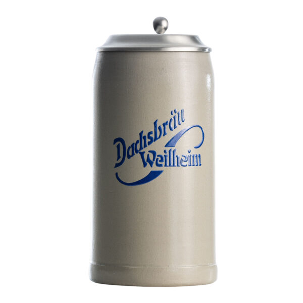 Steinmaßkrug mit Deckel
