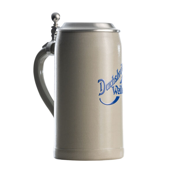 Steinmaßkrug mit Deckel